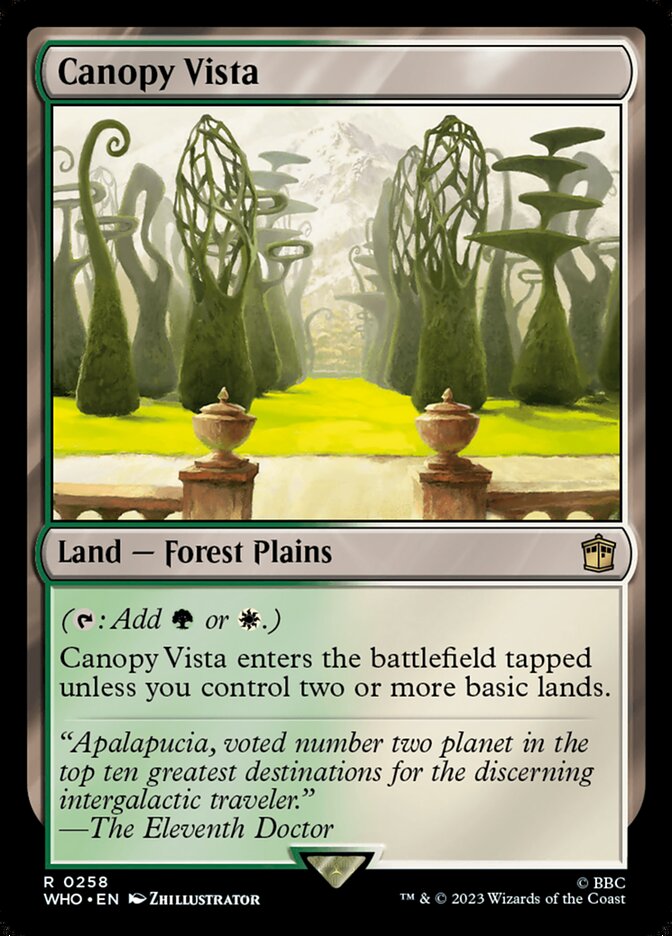 Canopy Vista (Universes Beyond: Doctor Who)  | Good Games North