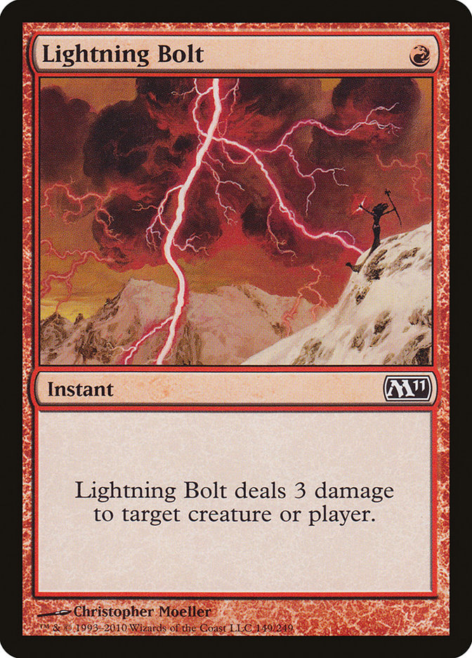 Lightning Bolt (Magic 2011 (M11))  | Good Games North