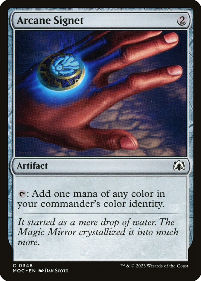 Arcane Signet 348/444 (Commander: March of the Machine)  | Good Games North