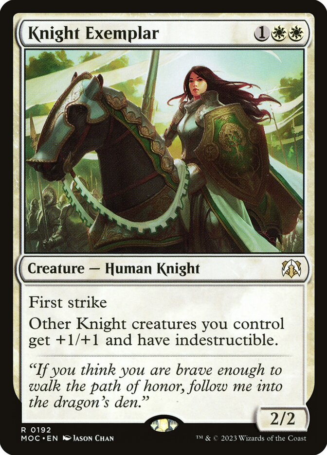 Knight Exemplar 192/444 (Commander: March of the Machine)  | Good Games North