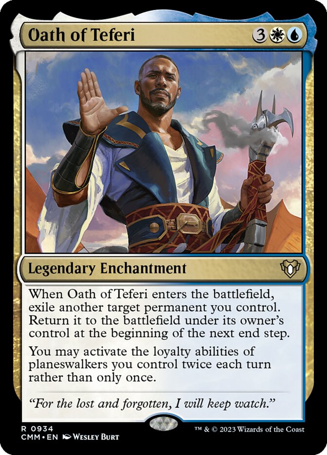 Oath of Teferi (Commander Masters)  | Good Games North