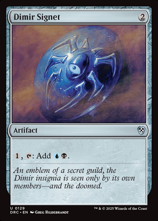 Dimir Signet (Commander: Aetherdrift)  | Good Games North