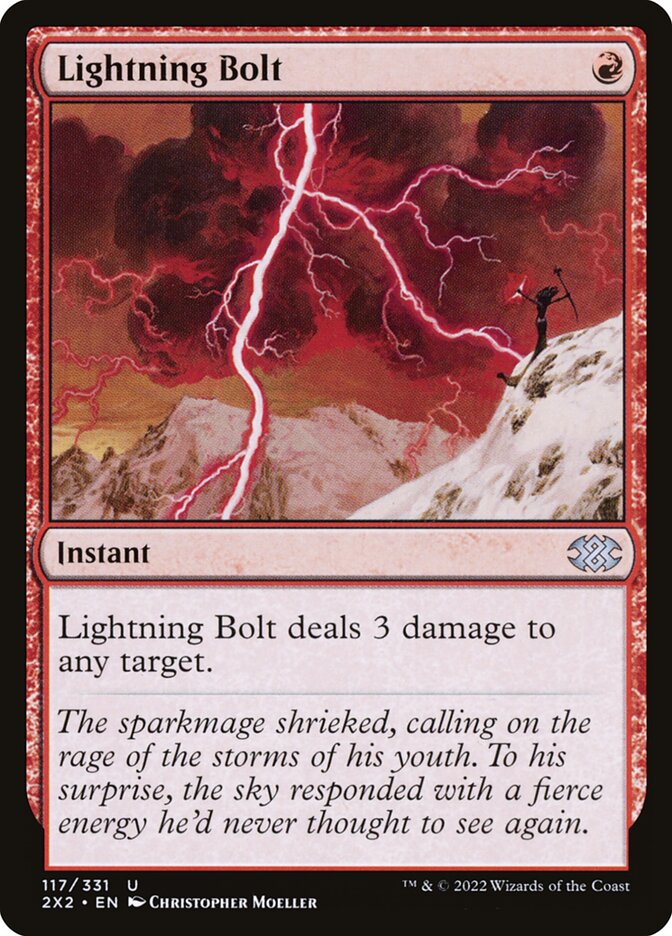 Lightning Bolt 117/331 (Double Masters 2022)  | Good Games North