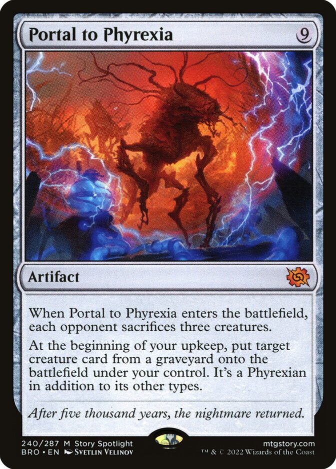 Portal to Phyrexia 240 (The Brothers' War)  | Good Games North