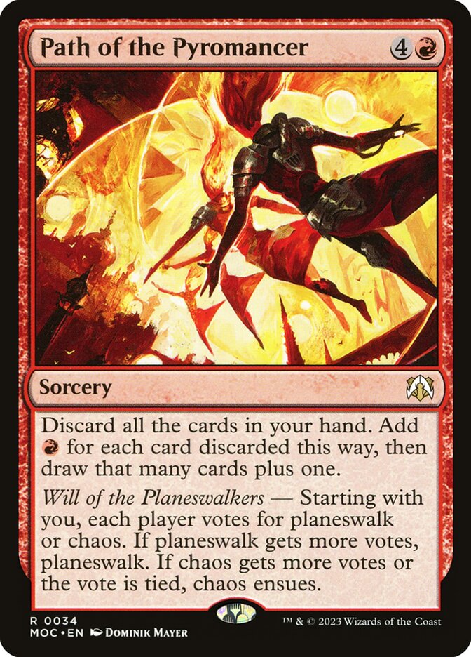 Path of the Pyromancer 34/444 (Commander: March of the Machine)  | Good Games North