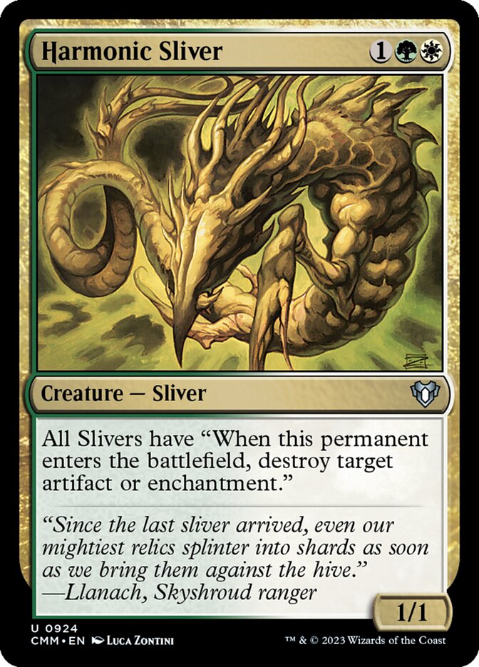 Harmonic Sliver (Commander Masters)  | Good Games North