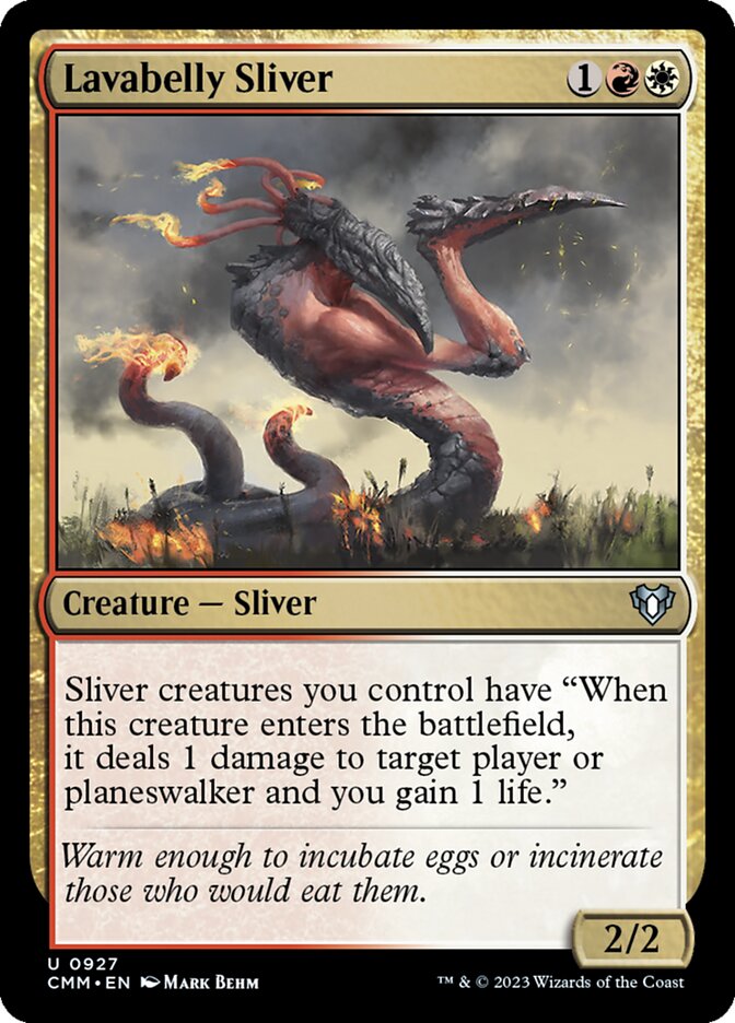 Lavabelly Sliver (Commander Masters)  | Good Games North