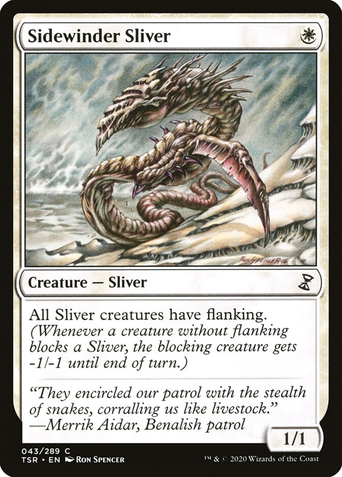 Sidewinder Sliver (Time Spiral: Remastered)  - Foil | Good Games North