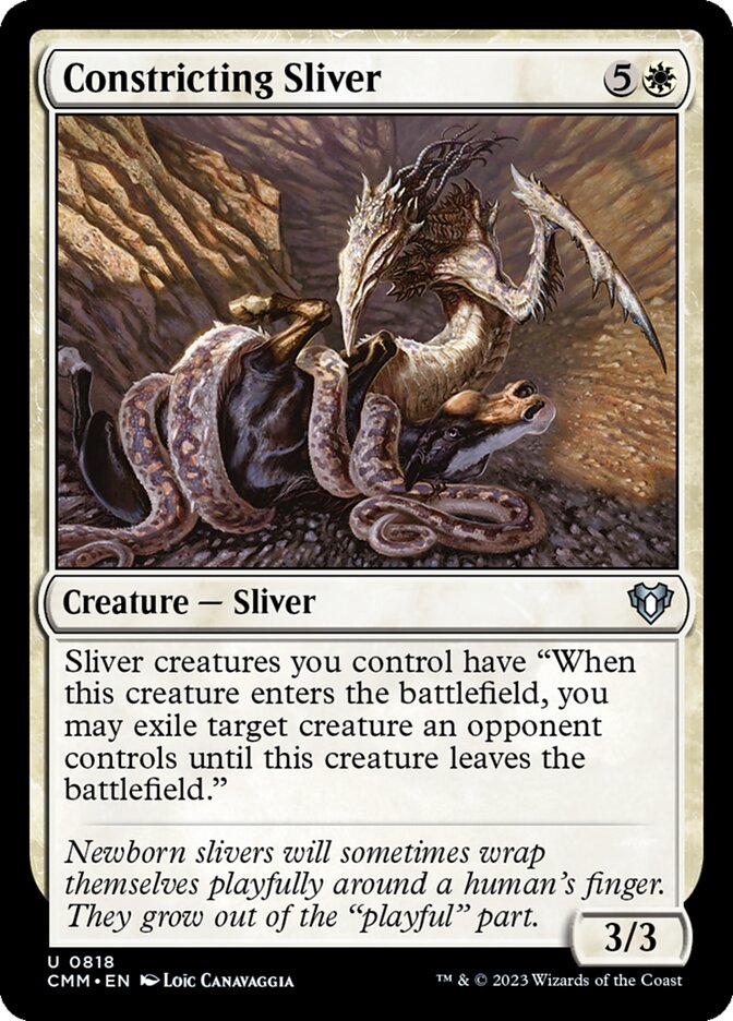 Constricting Sliver (Commander Masters)  | Good Games North