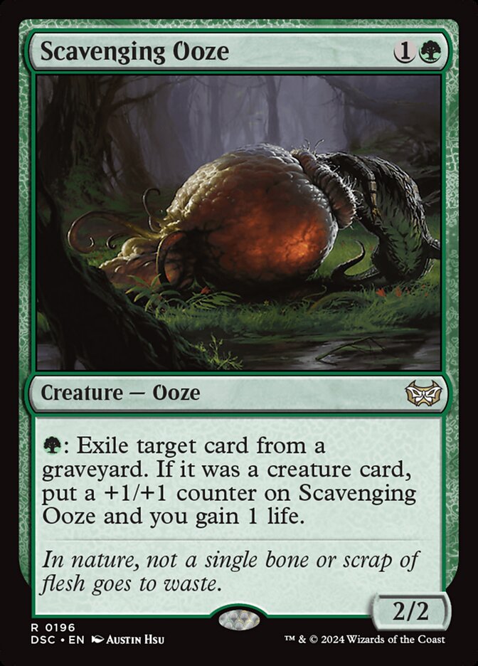 Scavenging Ooze (Commander: Duskmourn: House of Horror)  | Good Games North