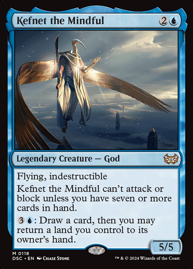 Kefnet the Mindful (Commander: Duskmourn: House of Horror)  | Good Games North