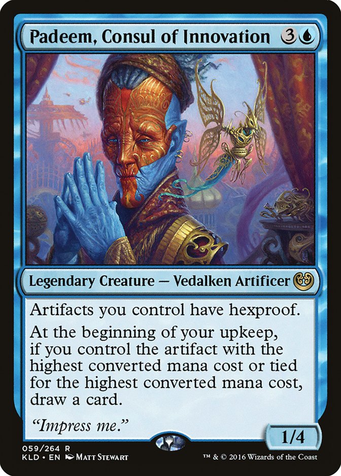 Padeem, Consul of Innovation 59/264 (Kaladesh)  | Good Games North