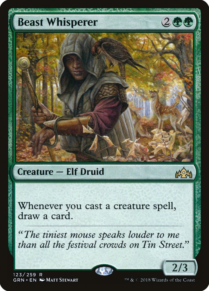 Beast Whisperer 123 (Guilds of Ravnica)  | Good Games North