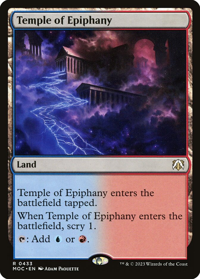 Temple of Epiphany 433/444 (Commander: March of the Machine)  | Good Games North