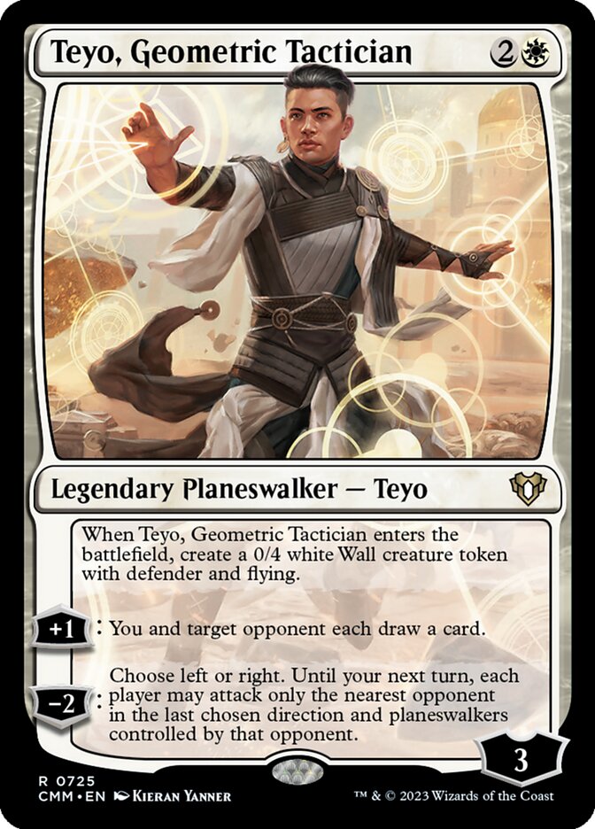 Teyo, Geometric Tactician (Commander Masters)  | Good Games North