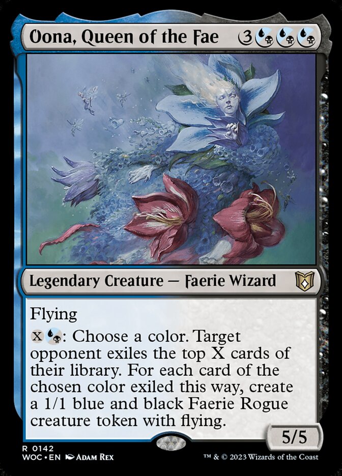 Oona, Queen of the Fae 142/173 (Commander: Wilds of Eldraine)  | Good Games North