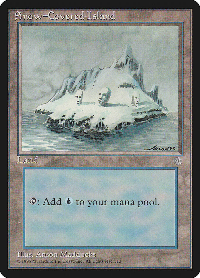 Snow-Covered Island 371/383 (Ice Age)  | Good Games North