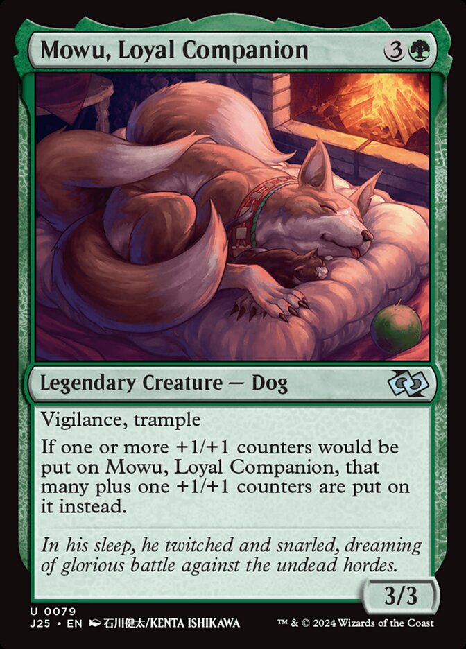 Mowu, Loyal Companion 79/779 (Foundations Jumpstart)  | Good Games North