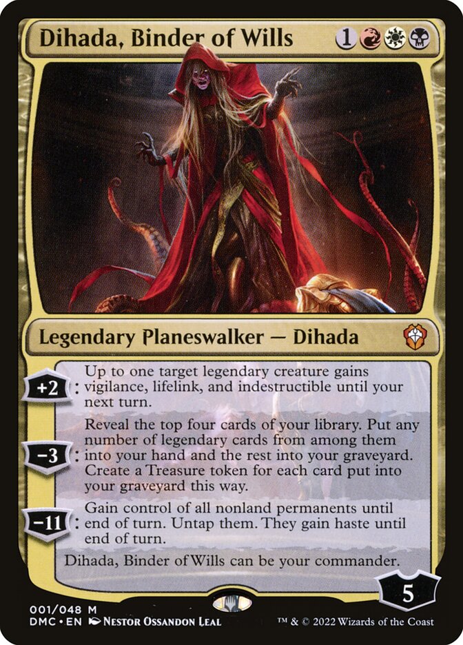 Dihada, Binder of Wills (Commander: Dominaria United)  - Foil | Good Games North