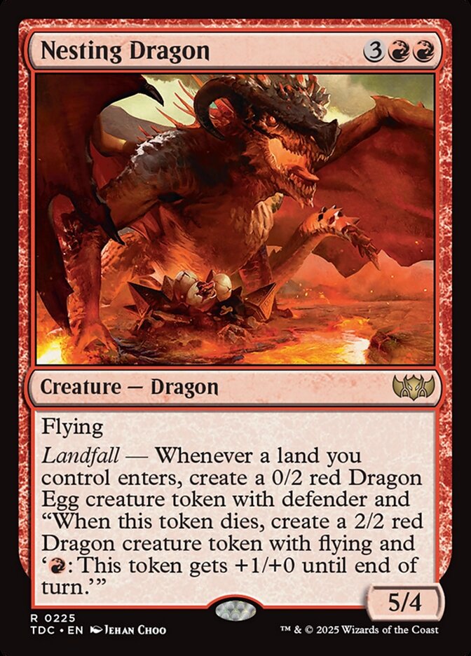 Nesting Dragon (Commander: Tarkir: Dragonstorm)  | Good Games North