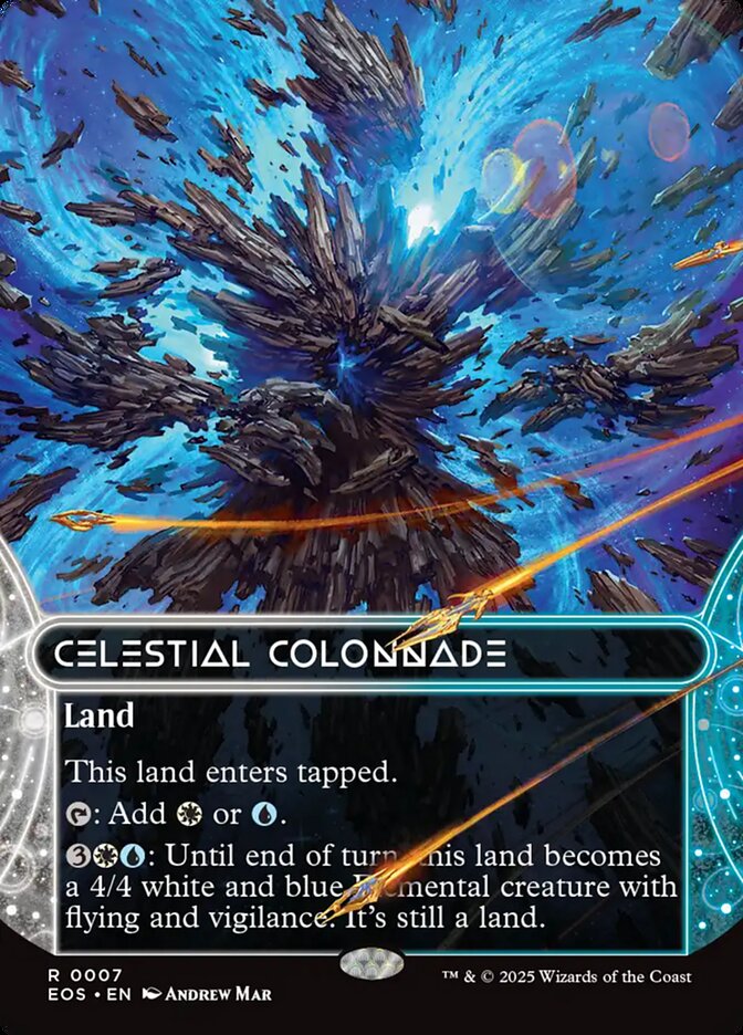 Celestial Colonnade (Edge of Eternities: Stellar Sights)  - Foil | Good Games North