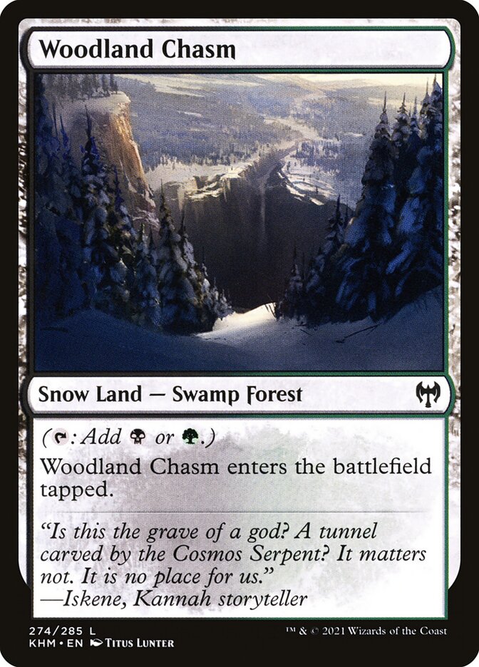 Woodland Chasm (Kaldheim)  | Good Games North