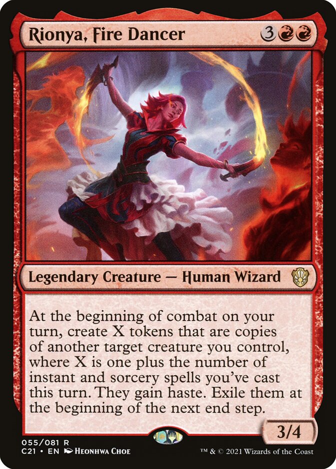 Rionya, Fire Dancer (Commander 2021)  | Good Games North