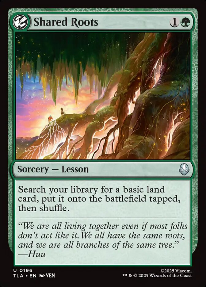 Shared Roots 196 (Avatar: The Last Airbender)  - Foil | Good Games North