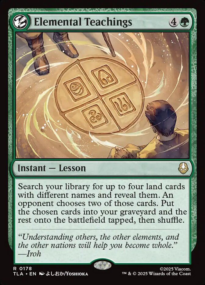 Elemental Teachings 178 (Avatar: The Last Airbender)  - Foil | Good Games North