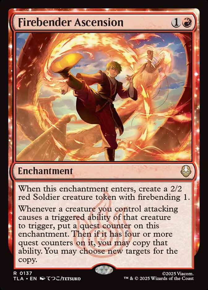 Firebender Ascension (Avatar: The Last Airbender)  - Foil | Good Games North
