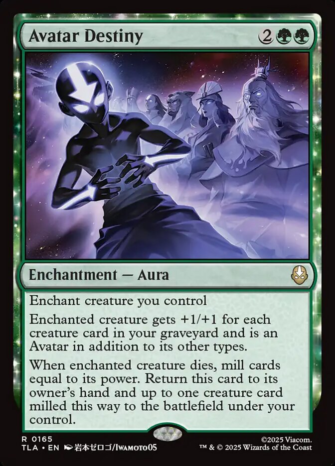 Avatar Destiny 165 (Avatar: The Last Airbender)  - Foil | Good Games North