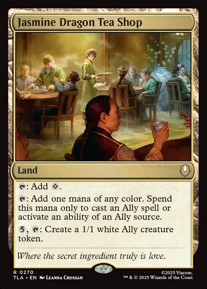 Jasmine Dragon Tea Shop 270/286 (Avatar: The Last Airbender)  - Foil | Good Games North