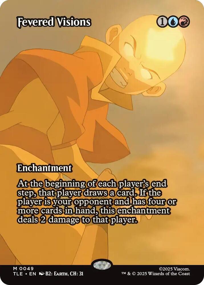 Fevered Visions  49/317 (Avatar: The Last Airbender: Eternal-Legal)  - Borderless Foil | Good Games North