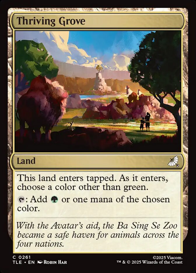 Thriving Grove 261 (Avatar: The Last Airbender: Eternal-Legal)  - Foil | Good Games North
