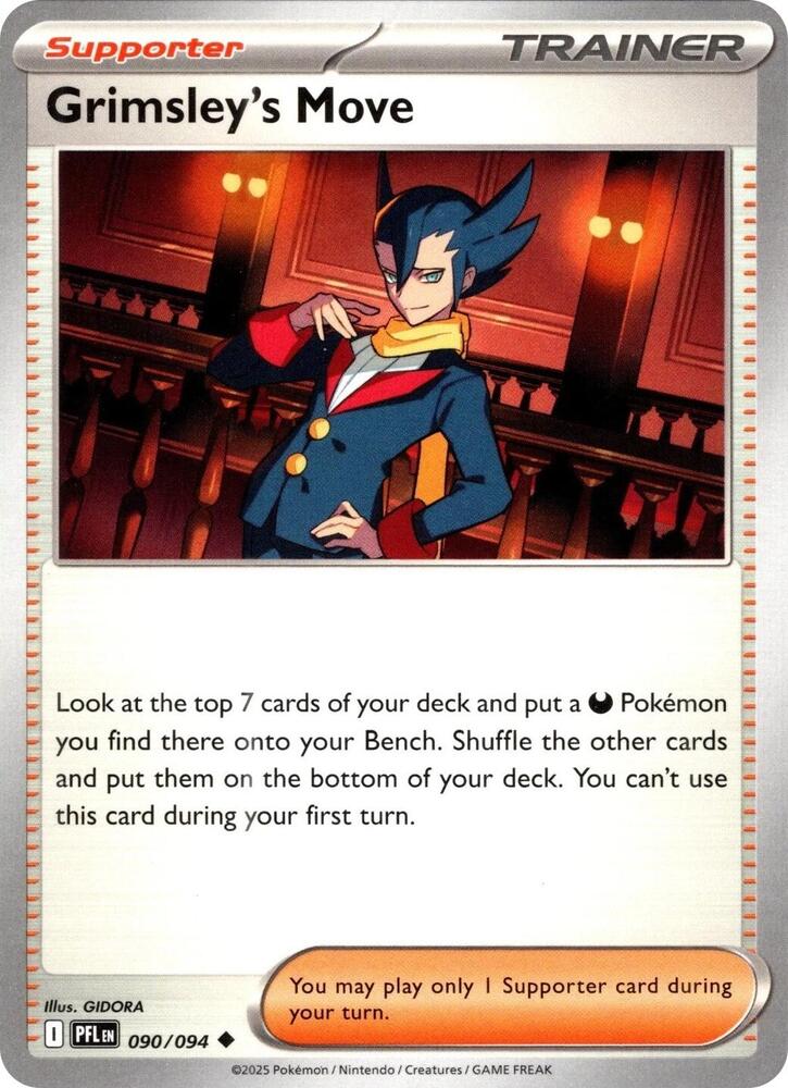 Grimsley's Move 090/094 (ME02: Phantasmal Flames)  | Good Games North