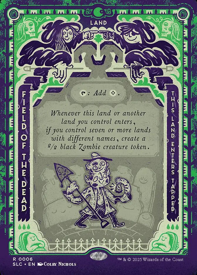 Field of the Dead 6/84 (Secret Lair Countdown Kit)  - Borderless | Good Games North