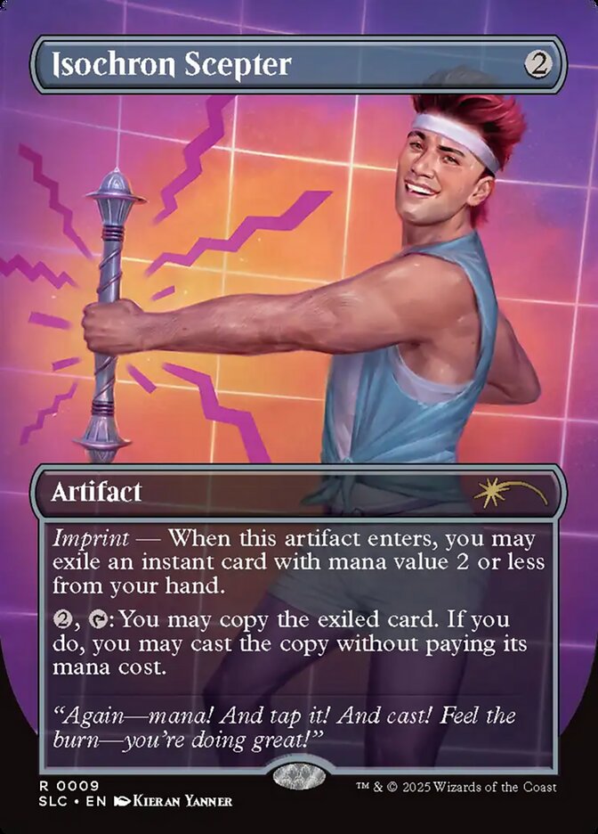 Isochron Scepter 9 (Secret Lair Countdown Kit)  - Borderless | Good Games North