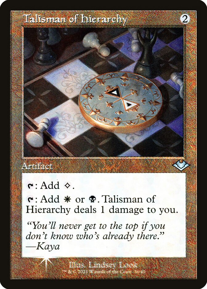 Talisman of Hierarchy 36/40 (Modern Horizons)  - Retro Foil | Good Games North