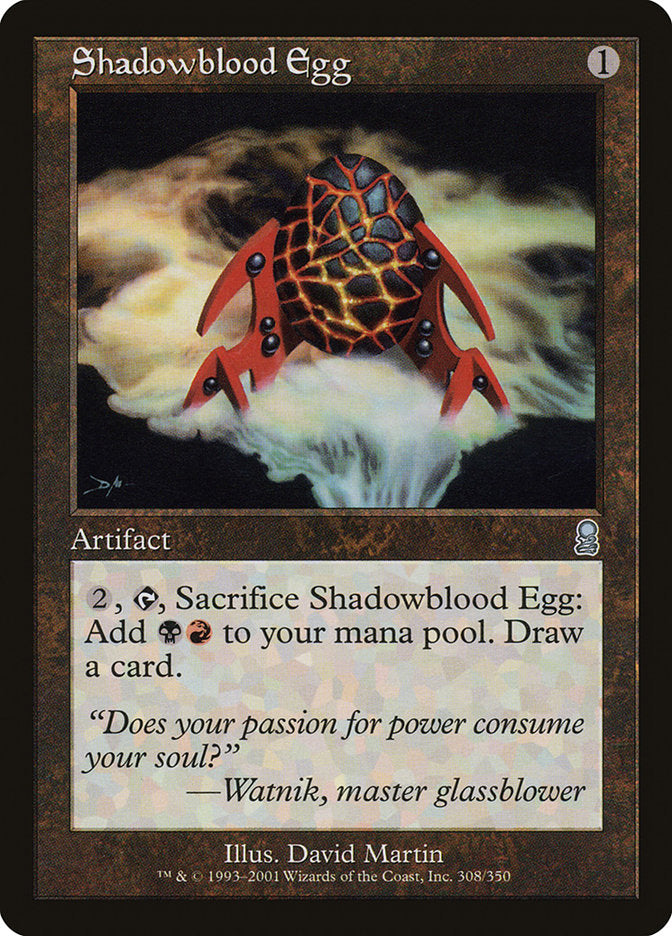 Shadowblood Egg (Odyssey)  - Foil | Good Games North
