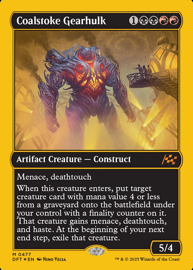 Coalstoke Gearhulk (Aetherdrift)  - Foil | Good Games North
