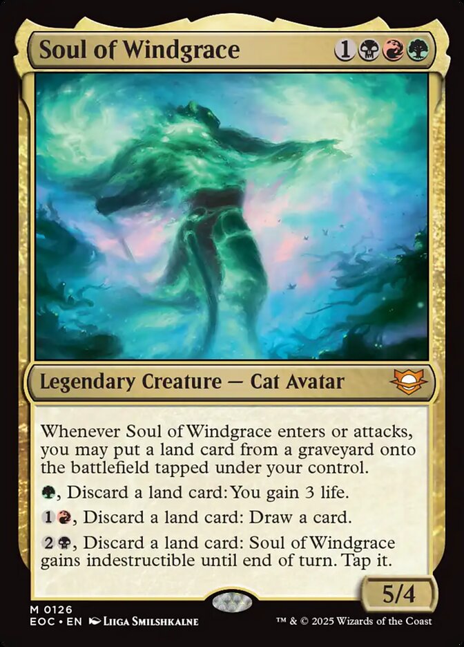 Soul of Windgrace (Commander: Edge of Eternities)  | Good Games North