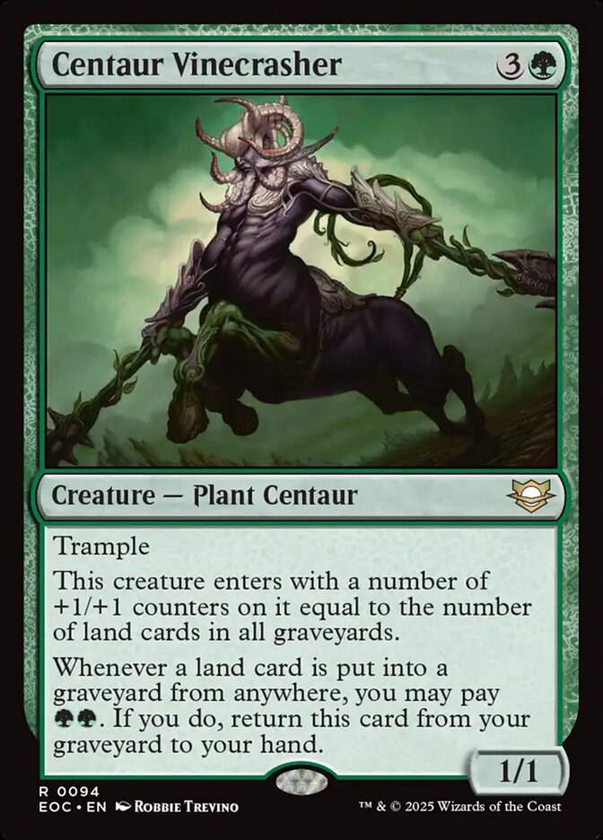 Centaur Vinecrasher 94/191 (Commander: Edge of Eternities)  | Good Games North