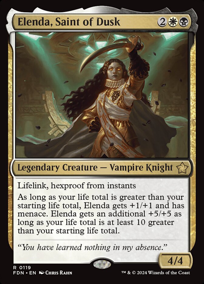 Elenda, Saint of Dusk (Foundations)  | Good Games North