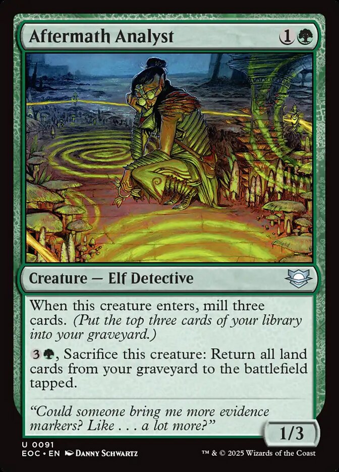 Aftermath Analyst 91/191 (Commander: Edge of Eternities)  | Good Games North