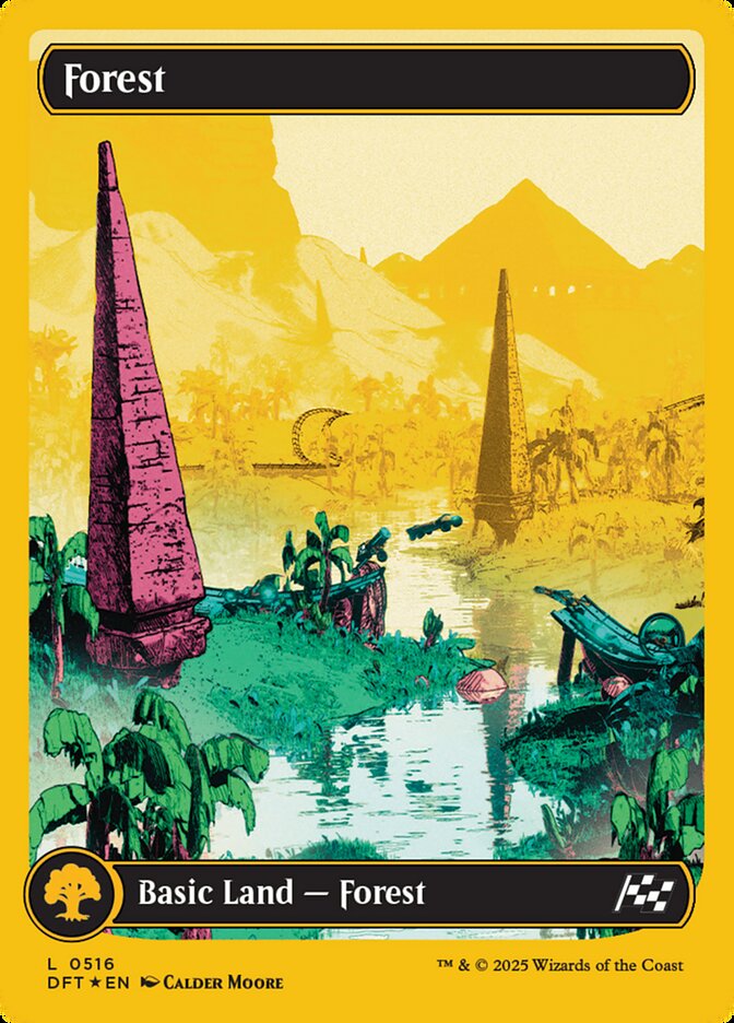 Forest 516/291 (Aetherdrift)  - First-Place Foil | Good Games North