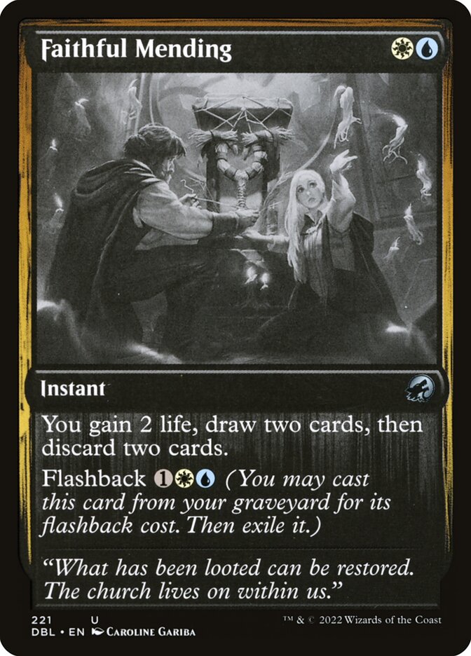 Faithful Mending (Innistrad: Double Feature)  - Foil | Good Games North
