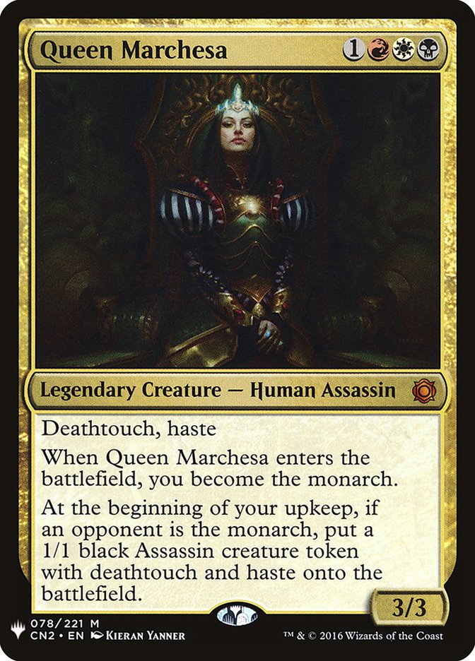 Queen Marchesa CN2-78/5075 (The List Reprints)  | Good Games North