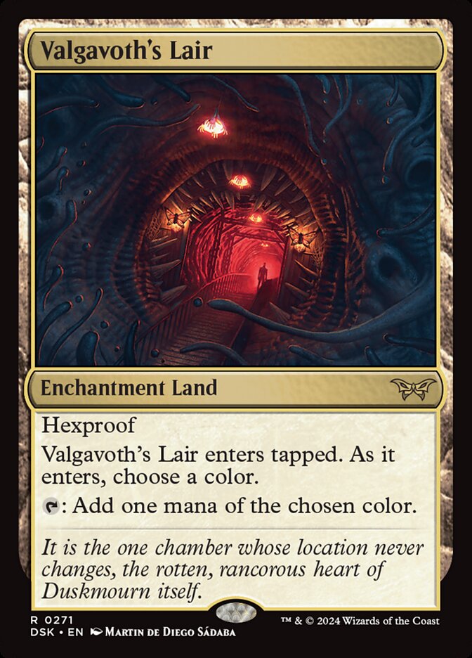 Valgavoth's Lair (Duskmourn: House of Horror)  - Foil | Good Games North