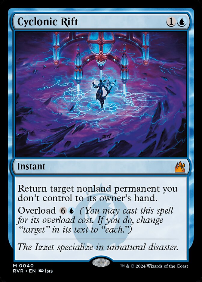Cyclonic Rift (Ravnica Remastered)  - Foil | Good Games North