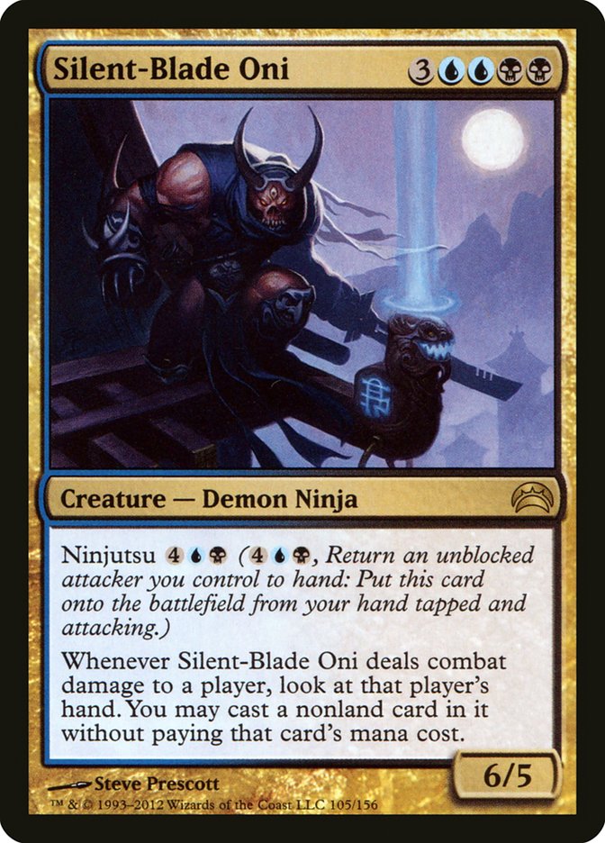 Silent-Blade Oni 105/156 (Planechase 2012)  | Good Games North